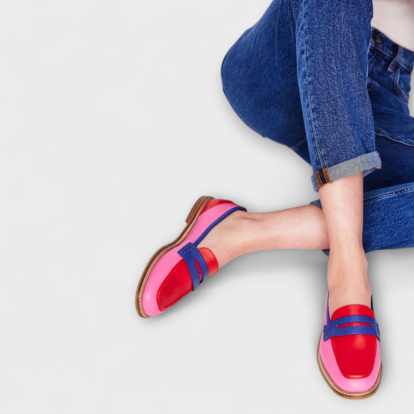 Caz – Round Toe Loafers