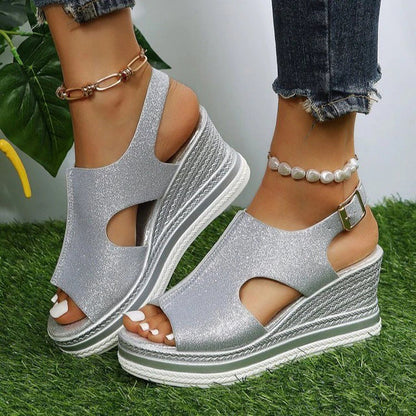 Maeve – Relaxed Wedge Sandals
