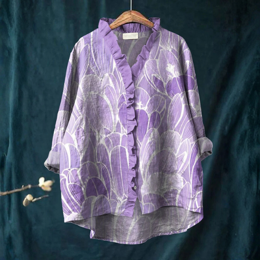 Elara | Petal Drift Blouse