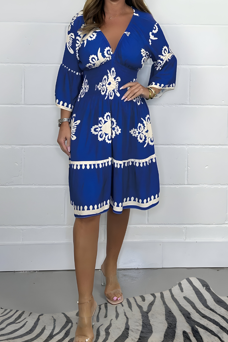 Mila - Flattering Knee Length Dress