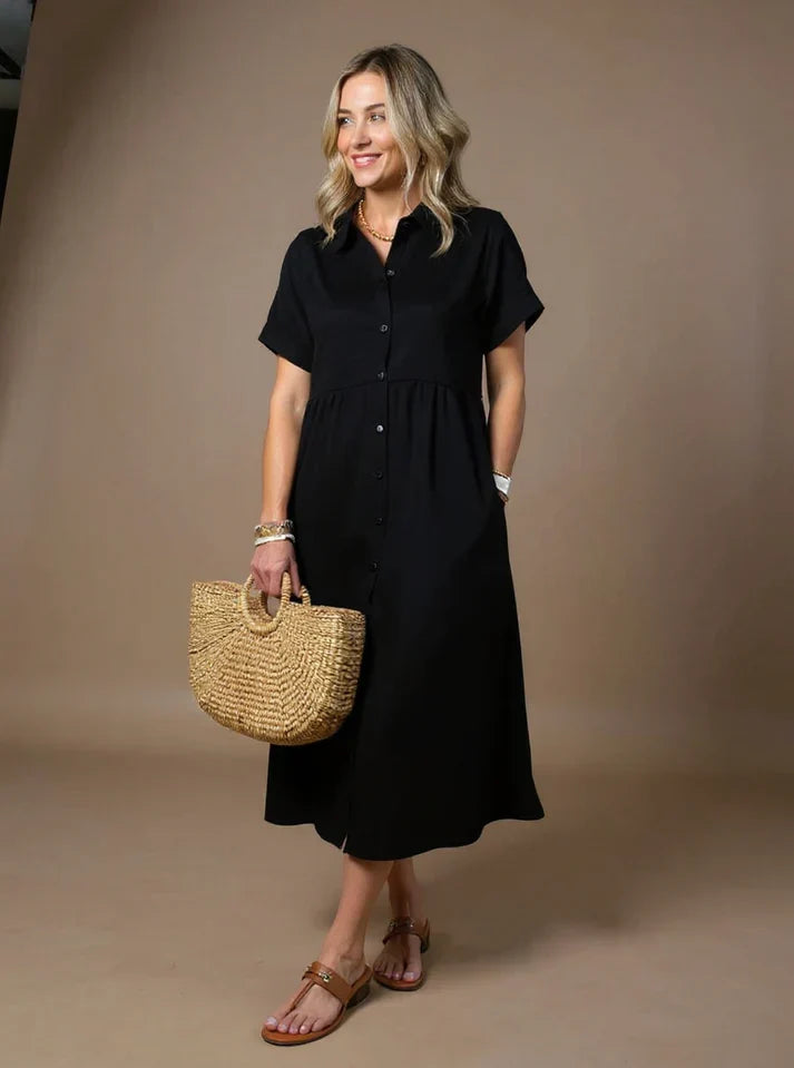 Yonika - Chic Striped Dress