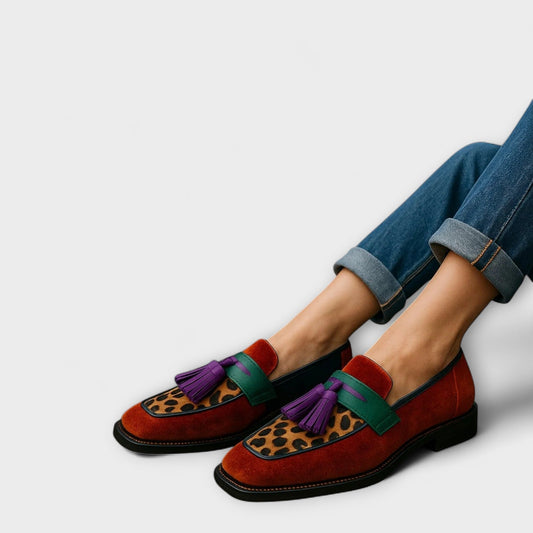 Tifany - Multicoloured Loafers