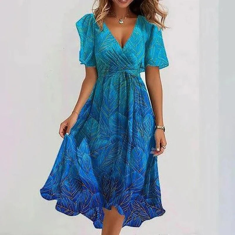 Eden - Elegant colourful dress