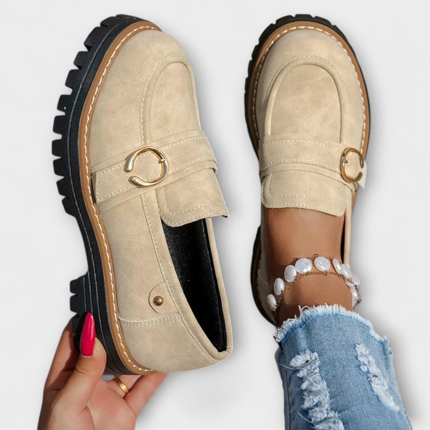 Andrea – Casual Round Toe Loafers