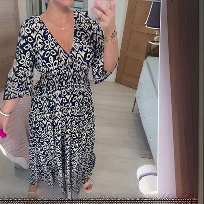 Lacey – Boho Printed Dress