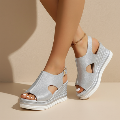 Maeve – Relaxed Wedge Sandals